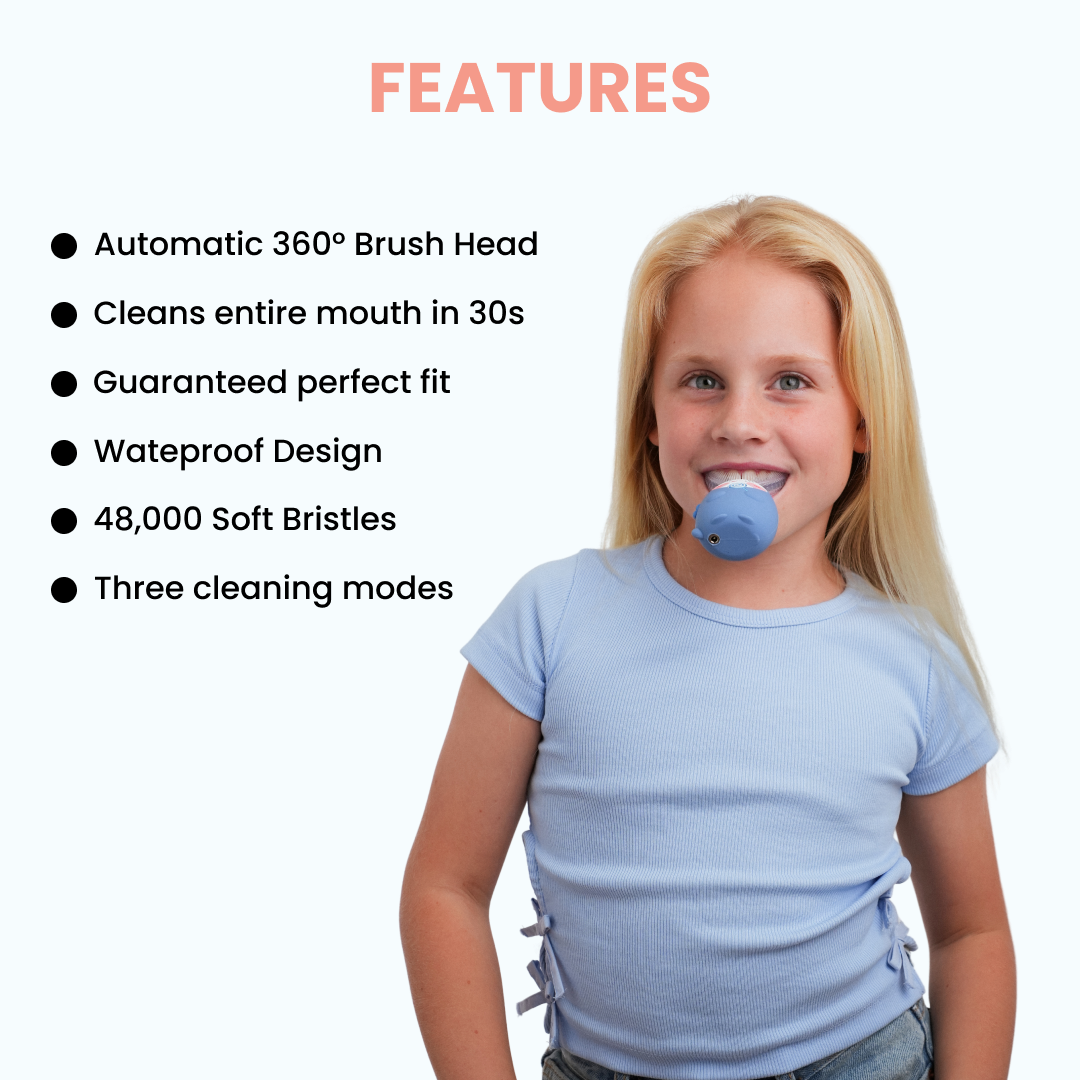 Kids Brush - Baby Blue