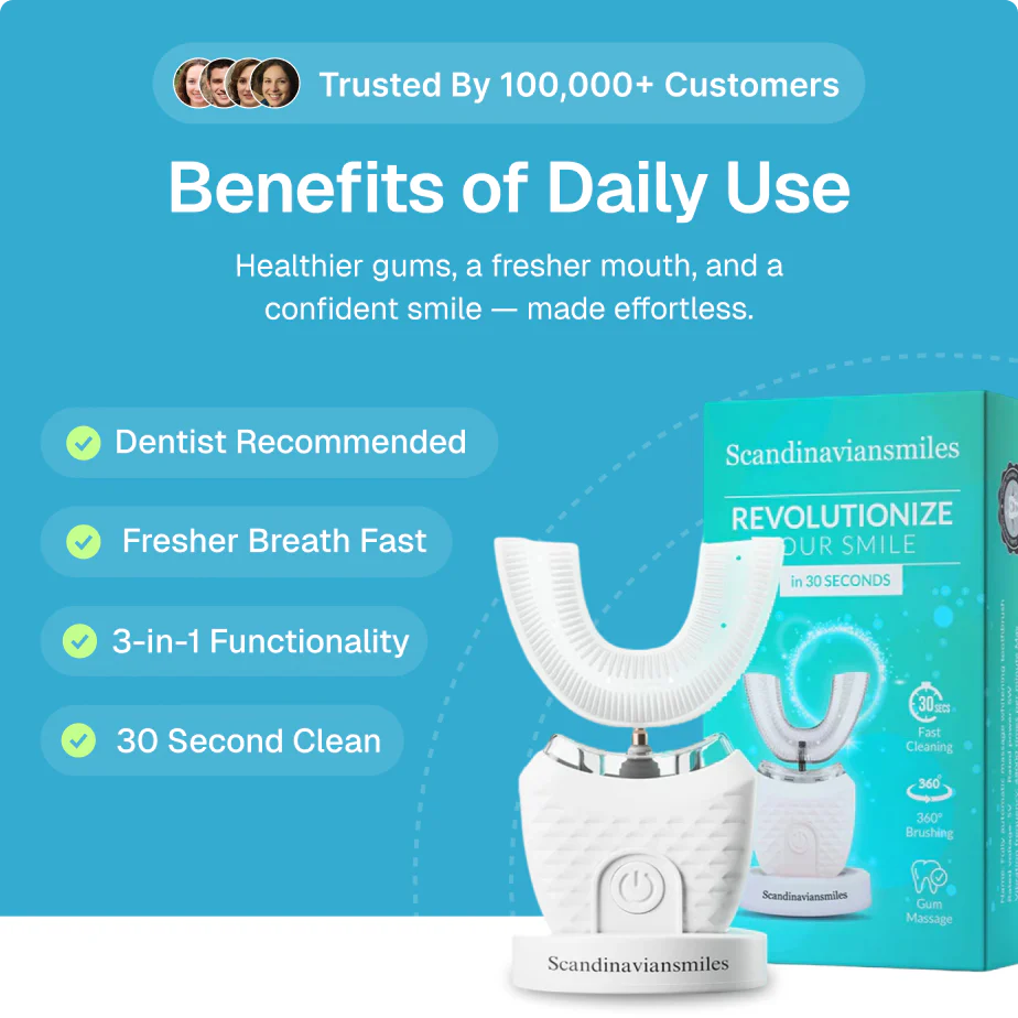 PrimeSmile 360° Whitening Toothbrush